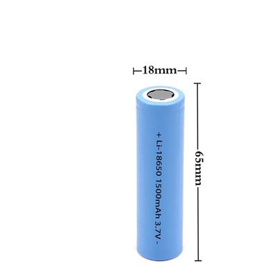 Ιονική μπαταρία W18mm*L65mm λι 3,7 βολτ αρχική κυλινδρική